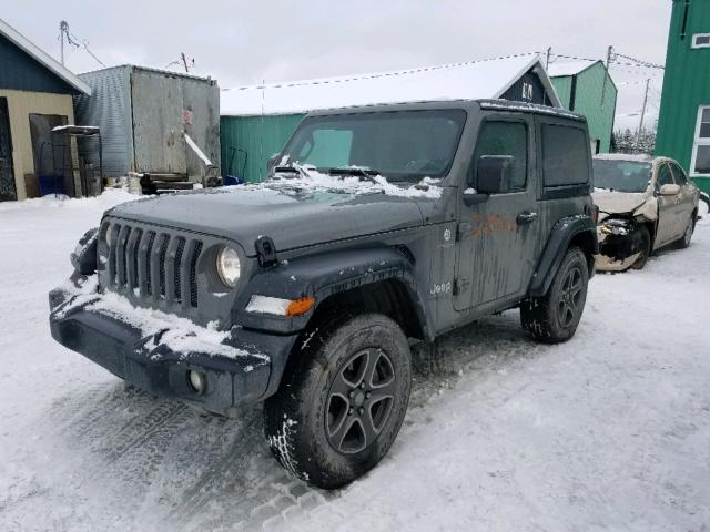 1C4GJXAG7KW578113 - 2019 JEEP WRANGLER SPORT  photo 2