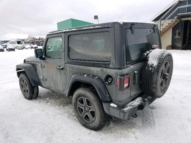 1C4GJXAG7KW578113 - 2019 JEEP WRANGLER SPORT  photo 3