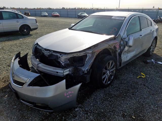 19UUA8F35EA001789 - 2014 ACURA TL SE  photo 2