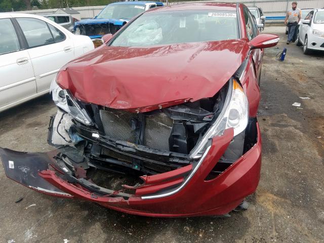 5NPEB4AC5EH891977 - 2014 HYUNDAI SONATA GLS  photo 9