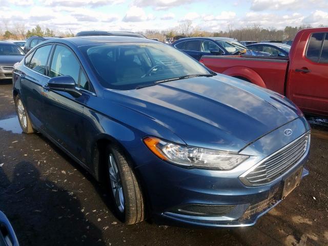 3FA6P0HDXJR228107 - 2018 FORD FUSION SE  photo 1