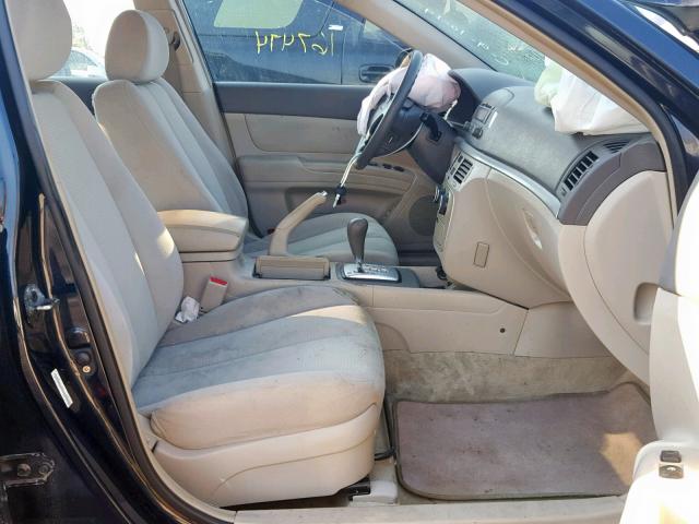 5NPET46C88H307467 - 2008 HYUNDAI SONATA GLS  photo 5