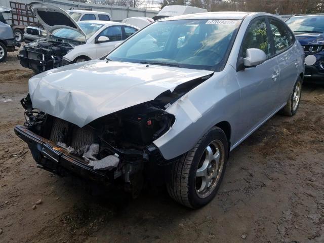 KMHDU46D79U805583 - 2009 HYUNDAI ELANTRA GLS  photo 2