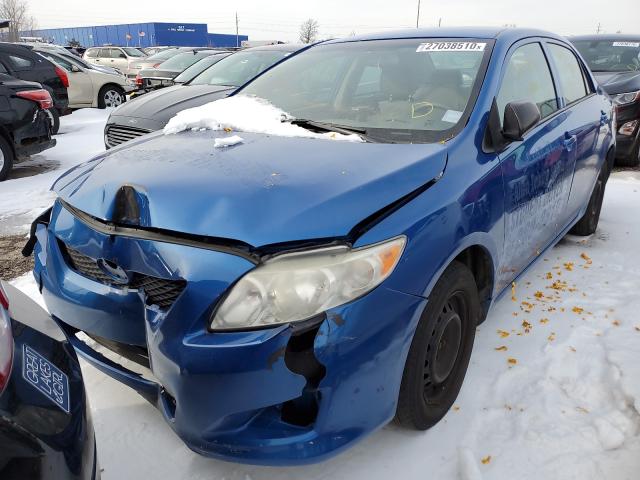 2T1BU4EE4AC311608 - 2010 TOYOTA COROLLA BASE  foto 2