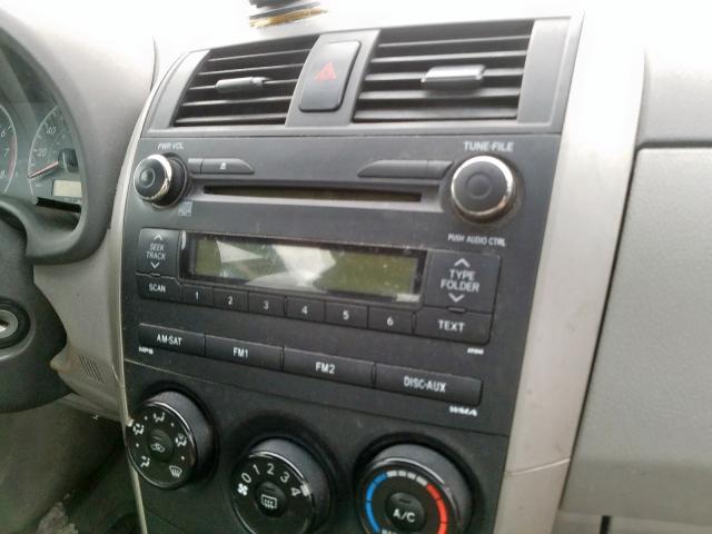 2T1BU4EE4AC311608 - 2010 TOYOTA COROLLA BASE  foto 9