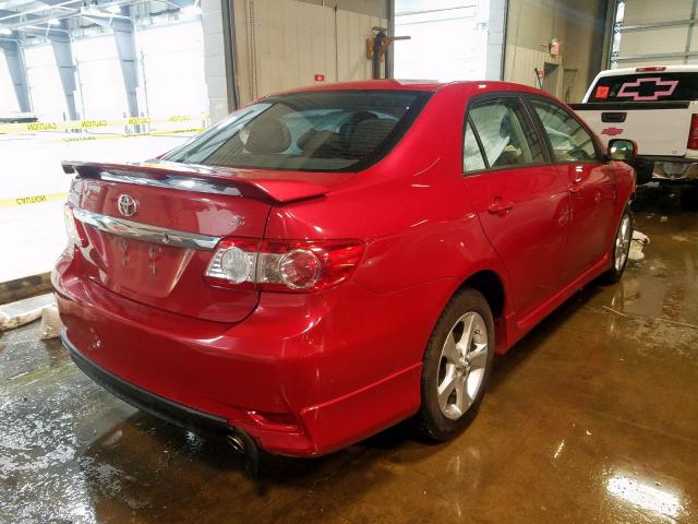 2T1BU4EE1BC639635 - 2011 TOYOTA COROLLA BASE  foto 4