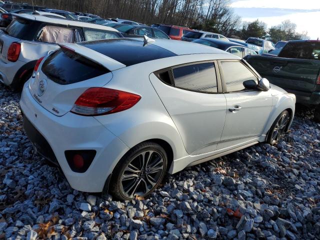 KMHTC6AE4GU249644 - 2016 HYUNDAI VELOSTER TURBO WHITE photo 4