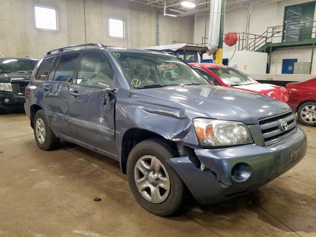 JTEGD21A360151120 - 2006 TOYOTA HIGHLANDER  photo 1