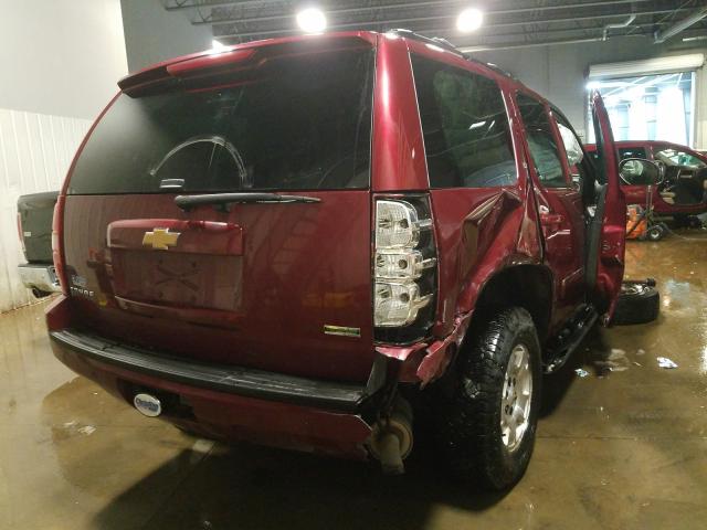 1GNSKBE01BR211642 - 2011 CHEVROLET TAHOE K1500 LT  photo 4