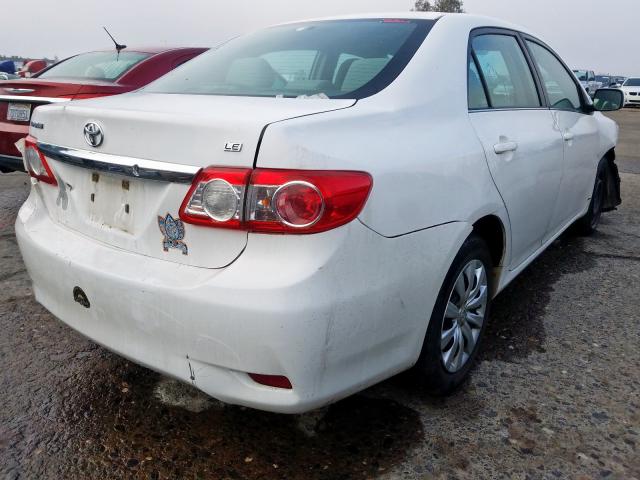 5YFBU4EE0DP212627 - 2013 TOYOTA COROLLA BASE  photo 4