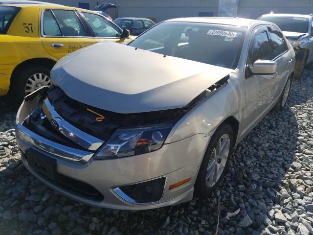 3FAHP0JA5AR408989 - 2010 FORD FUSION SEL  photo 2