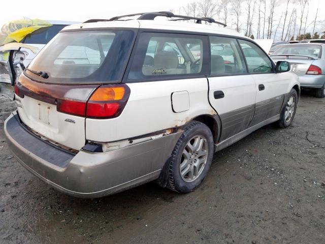 4S3BH675947616413 - 2004 SUBARU LEGACY OUTBACK AWP  photo 4