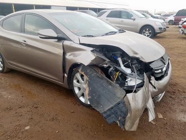 5NPDH4AE5CH085629 - 2012 HYUNDAI ELANTRA GLS  photo 9