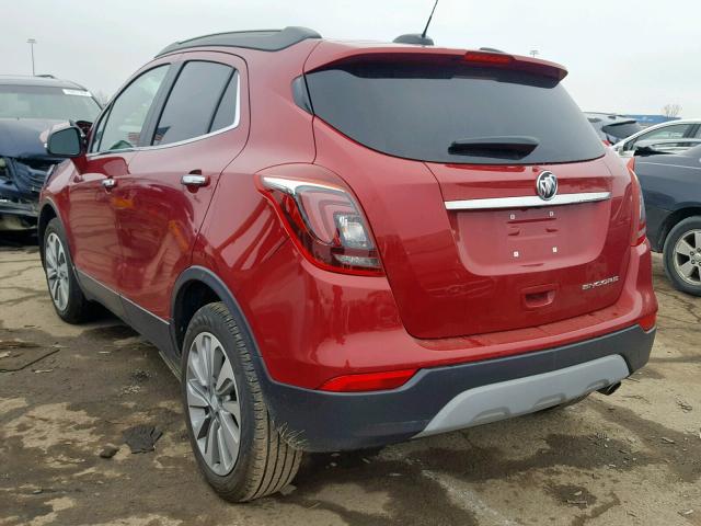 KL4CJASB2KB845383 - 2019 BUICK ENCORE PREFERRED  photo 3