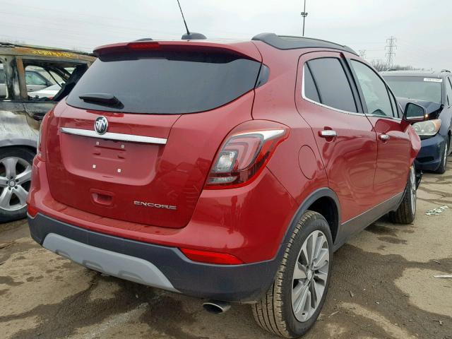 KL4CJASB2KB845383 - 2019 BUICK ENCORE PREFERRED  фото 4