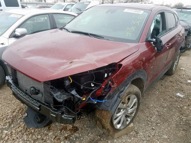 KM8J23A43KU006867 - 2019 HYUNDAI TUCSON SE  photo 2