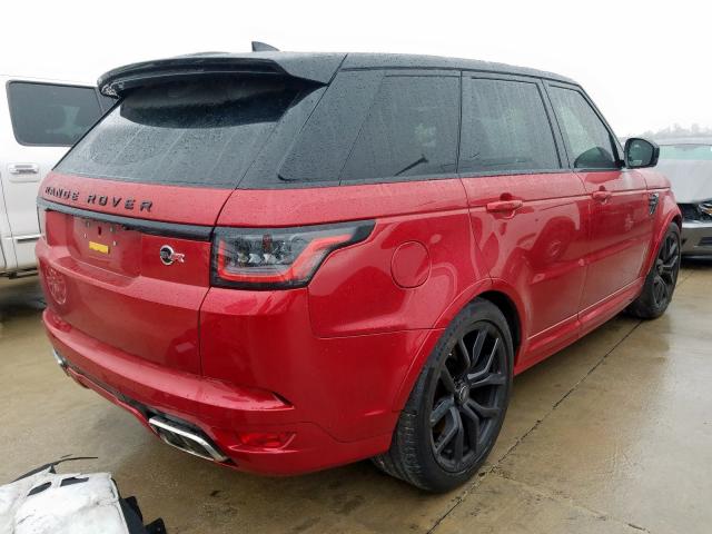 SALWZ2SEXKA819527 - 2019 LAND ROVER RANGE ROVER SPORT SVR  photo 4