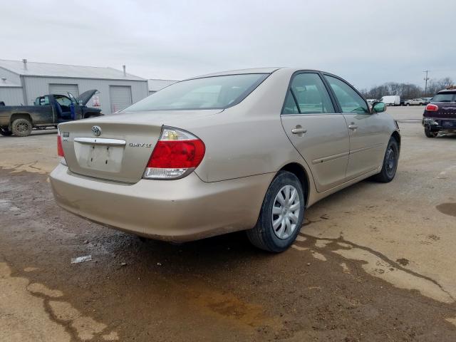 4T1BE32K75U100313 - 2005 TOYOTA CAMRY LE  photo 4