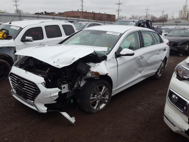 5NPE34AF3JH666488 - 2018 HYUNDAI SONATA SPORT  photo 2