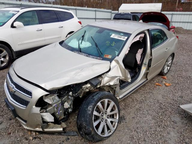 1G11G5SX6DF236123 - 2013 CHEVROLET MALIBU 3LT  照片 2
