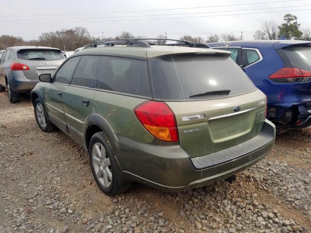 4S4BP61C977328109 - 2007 SUBARU LEGACY OUTBACK 2.5I  photo 3