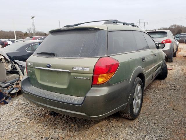 4S4BP61C977328109 - 2007 SUBARU LEGACY OUTBACK 2.5I  photo 4