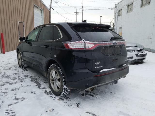 2FMTK4J80FBB16997 - 2015 FORD EDGE SEL  photo 3