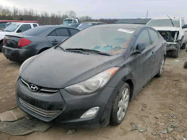 KMHDH4AE7DU794078 - 2013 HYUNDAI ELANTRA GLS  photo 2