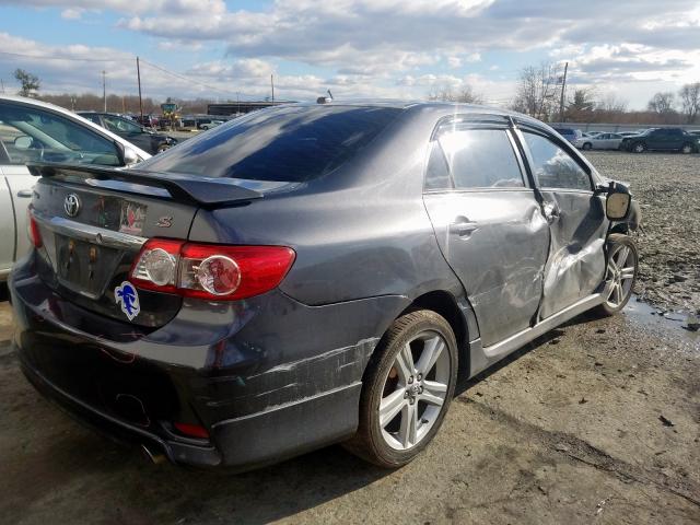 2T1BU4EEXDC060467 - 2013 TOYOTA COROLLA BASE  photo 4