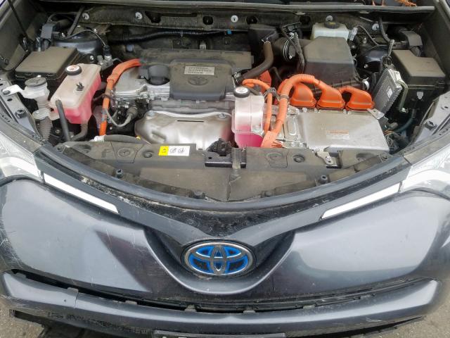 JTMRJREV8JD177032 - 2018 TOYOTA RAV4 HV LE  photo 7