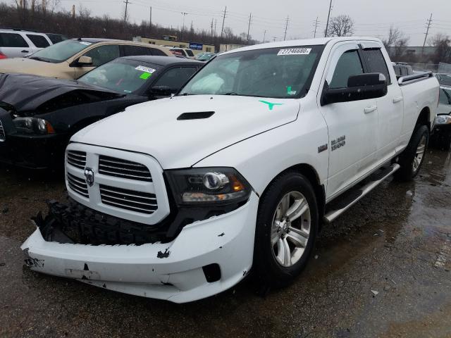 1C6RR7HT0ES105628 - 2014 RAM 1500 SPORT  photo 2