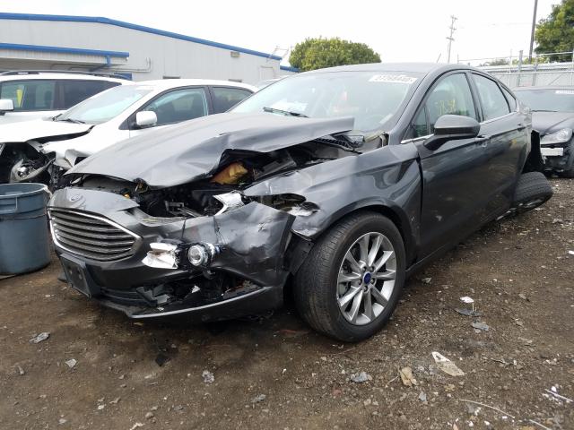 3FA6P0H76HR187432 - 2017 FORD FUSION SE  photo 2