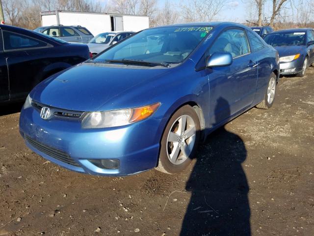 2HGFG12836H548403 - 2006 HONDA CIVIC EX  photo 2