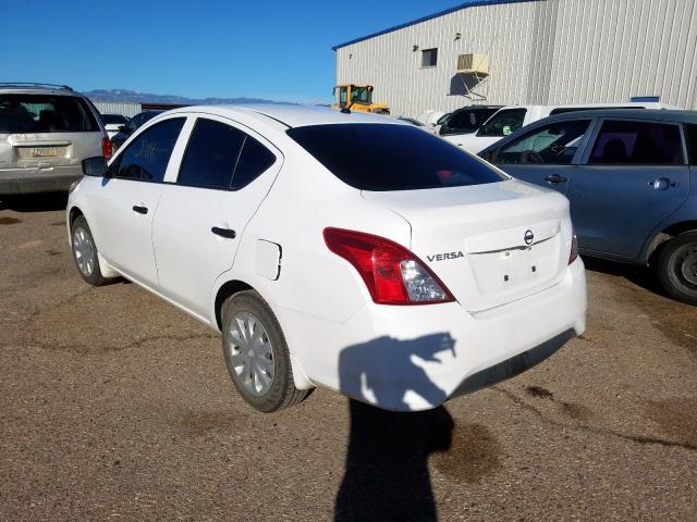 3N1CN7AP1HL863717 - 2017 NISSAN VERSA S  photo 3