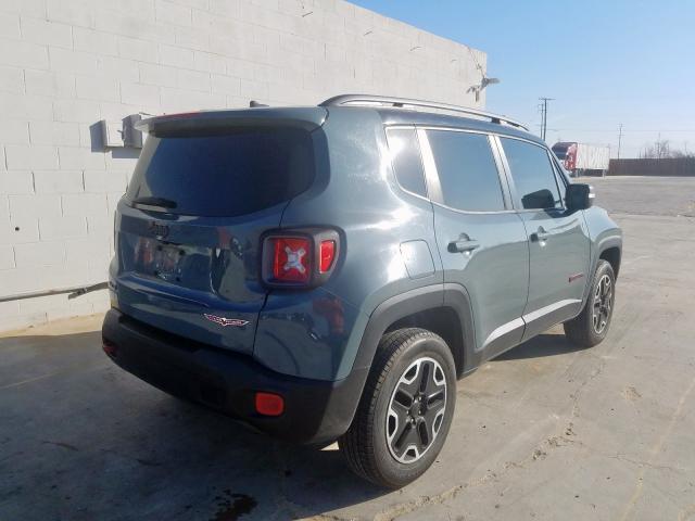 ZACCJBCB6HPE51569 - 2017 JEEP RENEGADE TRAILHAWK  photo 4