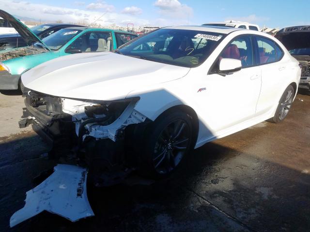 19UUB3F67JA006755 - 2018 ACURA TLX TECH+A  photo 2