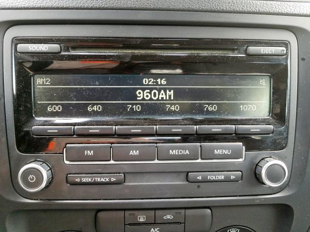 3VW2K7AJ8EM236853 - 2014 VOLKSWAGEN JETTA BASE  լուսանկար 9