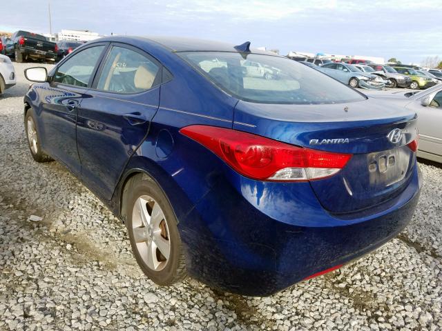 KMHDH4AE8DU872416 - 2013 HYUNDAI ELANTRA GLS  photo 3