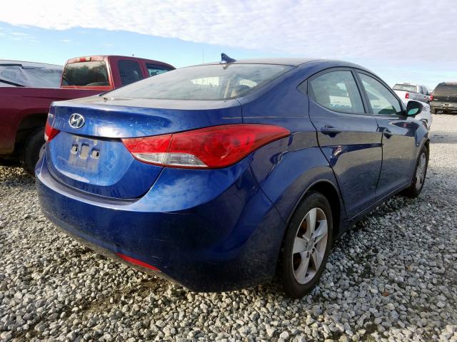 KMHDH4AE8DU872416 - 2013 HYUNDAI ELANTRA GLS  photo 4