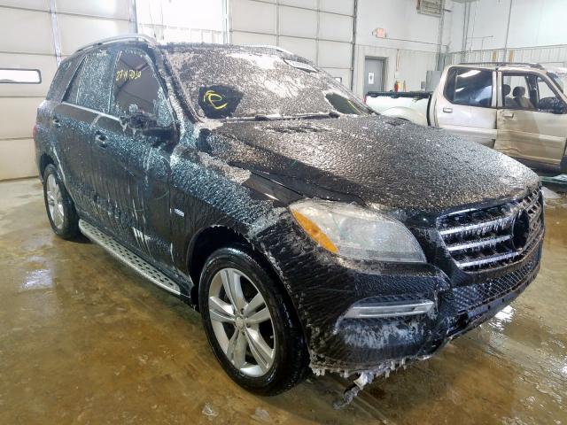 4JGDA5HBXCA037391 - 2012 MERCEDES-BENZ ML 350 4MATIC  photo 1