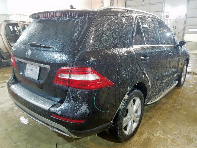 4JGDA5HBXCA037391 - 2012 MERCEDES-BENZ ML 350 4MATIC  photo 4