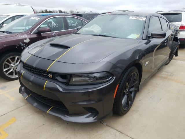 2C3CDXGJ8KH740200 - 2019 DODGE CHARGER SCAT PACK  photo 2