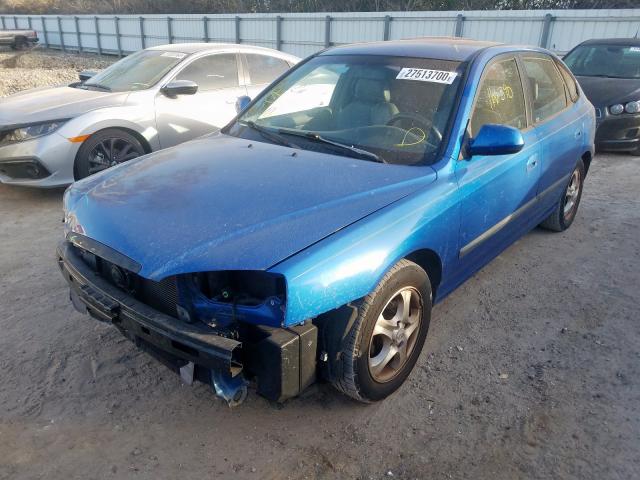 KMHDN56D86U185809 - 2006 HYUNDAI ELANTRA GLS  photo 2