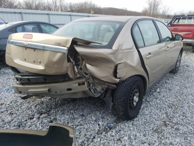 1G1ZS51F26F222135 - 2006 CHEVROLET MALIBU LS  photo 4