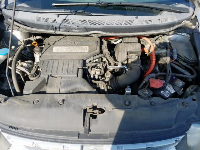 JHMFA36257S025975 - 2007 HONDA CIVIC HYBRID  photo 7