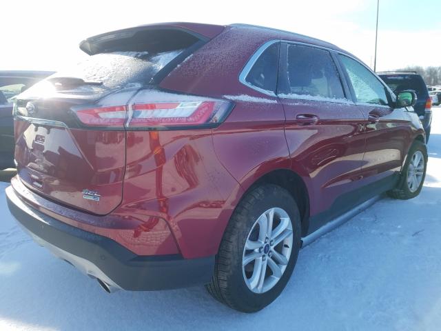 2FMPK4J95KBB12724 - 2019 FORD EDGE SEL  photo 4