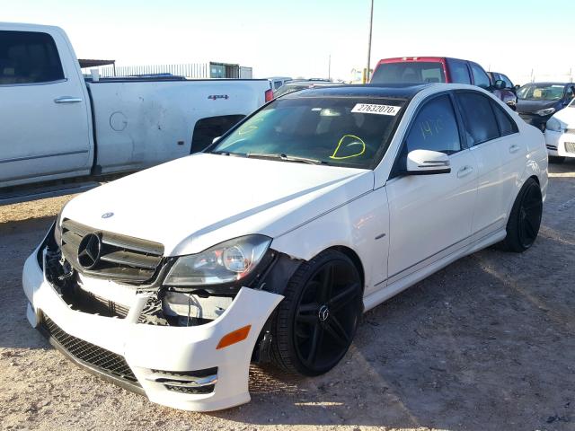 WDDGF4HB3CA657888 - 2012 MERCEDES-BENZ C 250  photo 2