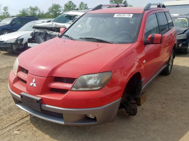 JA4LZ41G23U050296 - 2003 MITSUBISHI OUTLANDER XLS  photo 2