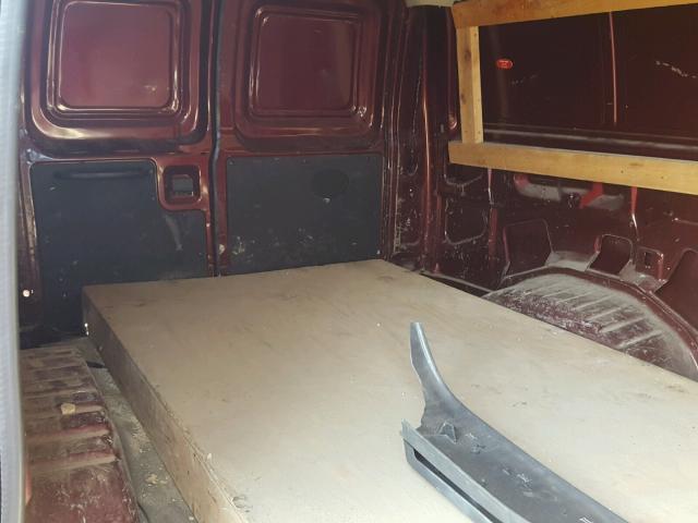 1FTRE14WX6HA33224 - 2006 FORD ECONOLINE E150 VAN BURGUNDY photo 9