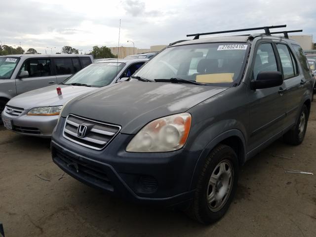 JHLRD78526C038215 - 2006 HONDA CR-V LX  photo 2